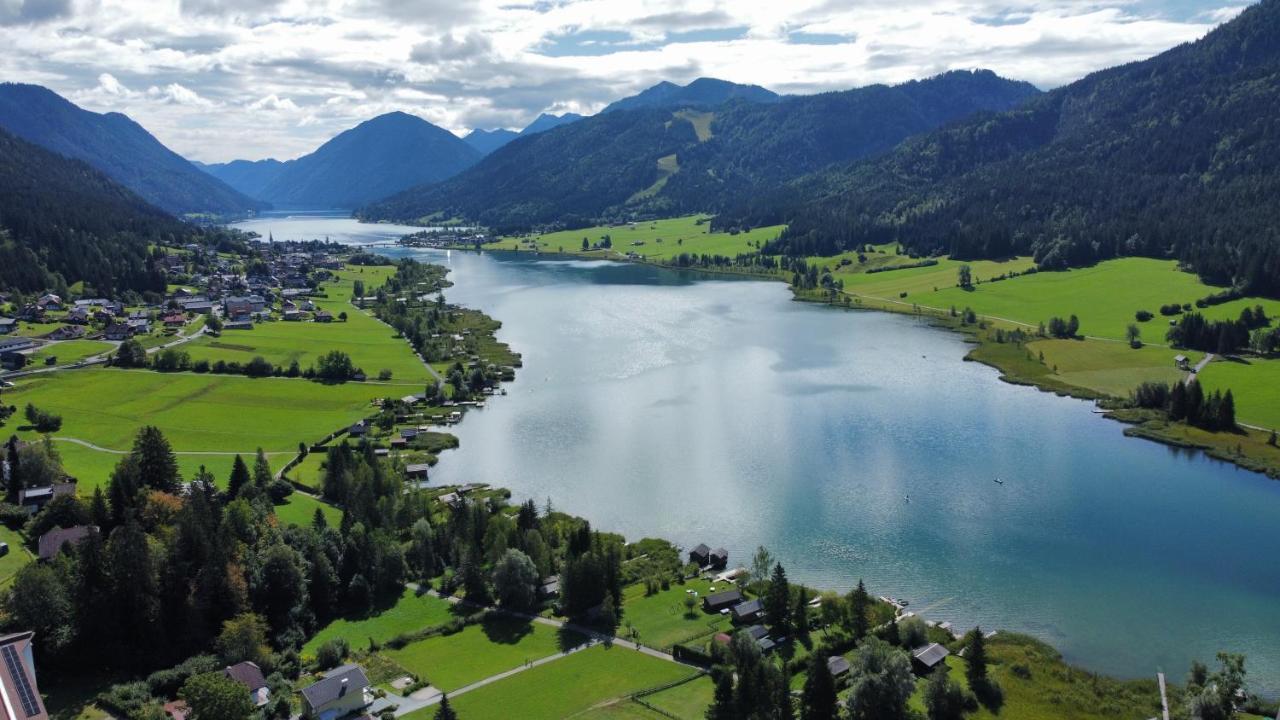 Erdhaeuser Und Apartments Mit Seeblick Und Alleinlage Weissensee Eksteriør billede